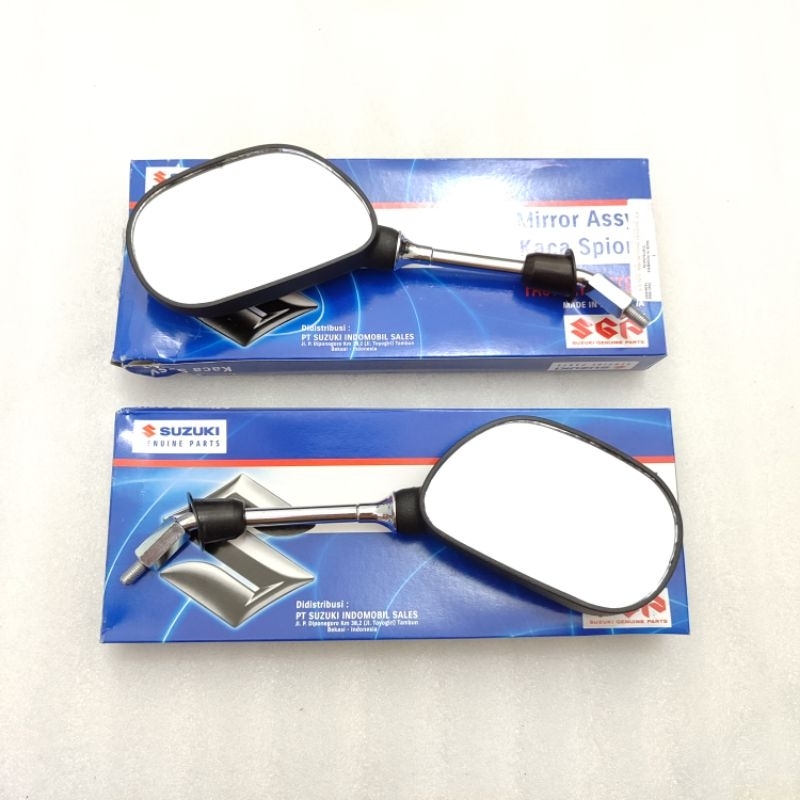 kaca spion kiri kanan suzuki tornado shogun R 110 kebo shogun R 110 new satria R 120 satria S 120 sa