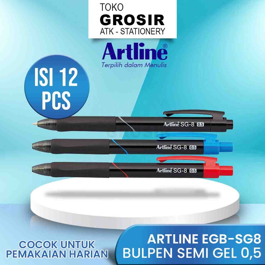 

GROSIR Ballpoint Artline EGB-SG8850 (12PCS)