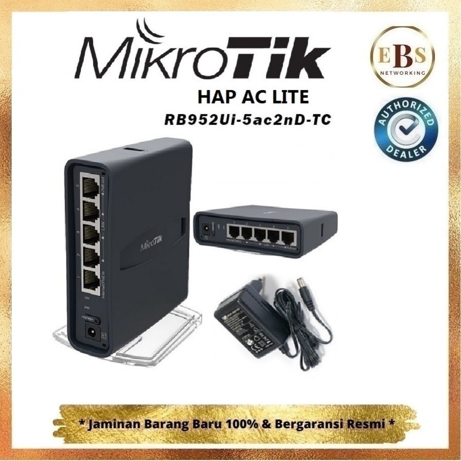 Mikrotik RB952Ui-5ac2nD-TC HAP AC LITE RB952ui Router Wireless