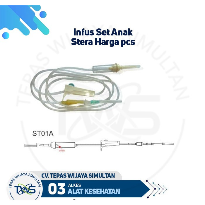 Infus Set Anak Stera Harga pcs