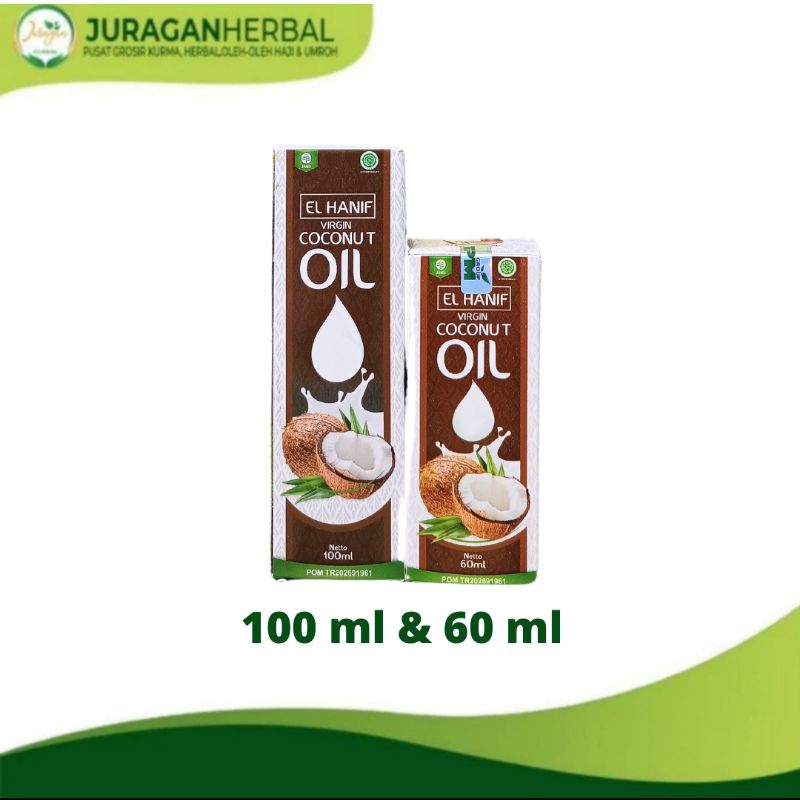 

El Hanif Virgin Coconut Oil 60 ml & 100 ml