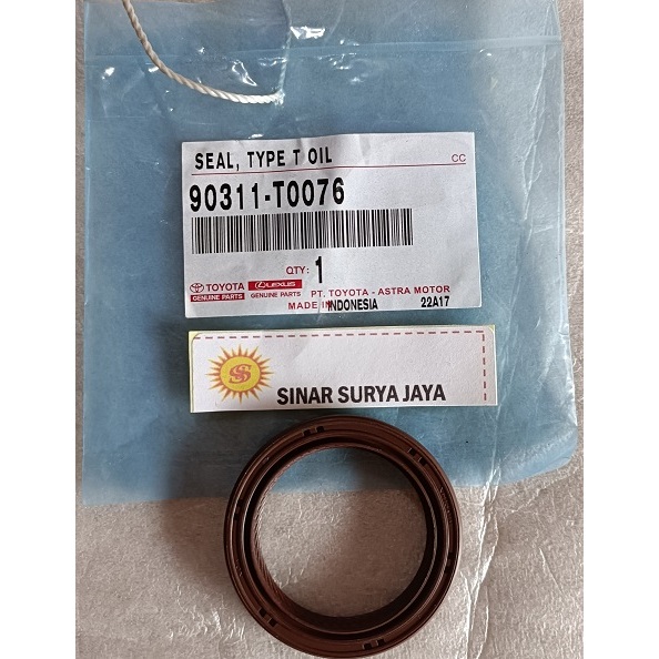 Oli Seal Timing cover Avanza 2016-2021 Original 90311-T0076