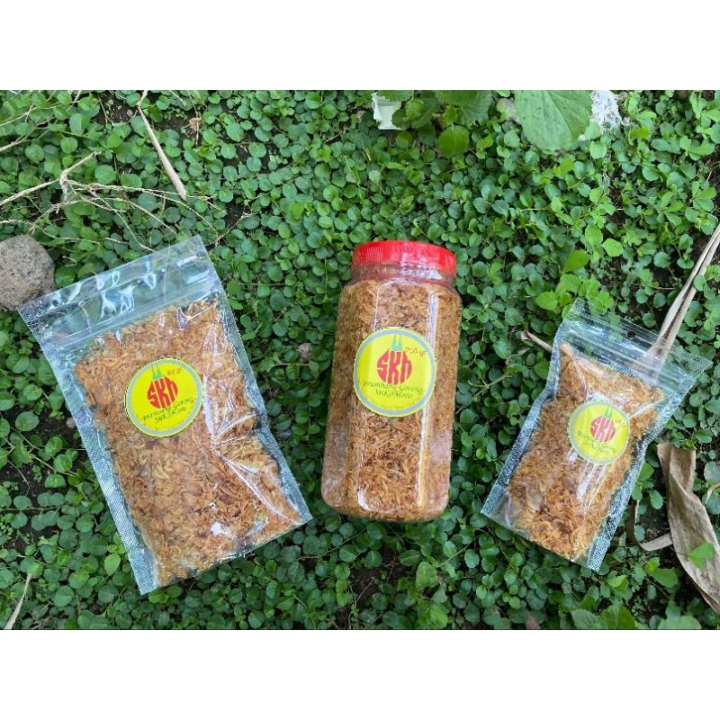 

bawang goreng kemasan pouch sedang