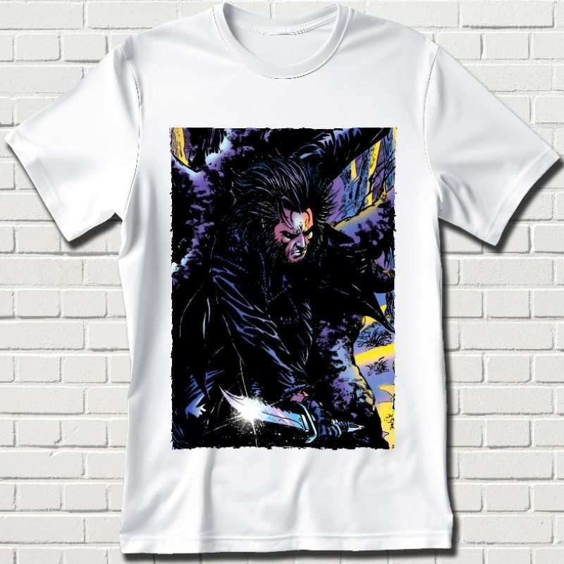TSHIRT UNISEX WOLVERINE || BAJU KAOS X MEN || KAOS DISTRO PREMIUM WOLVERINE