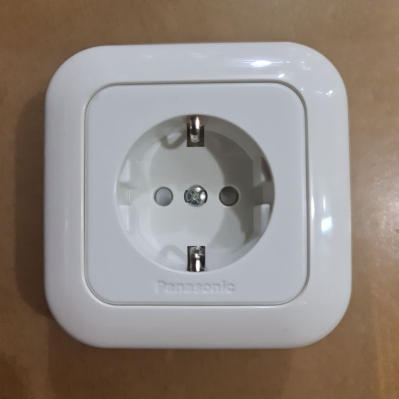 Stop Kontak Panasonic Wide WEJP1121-7 Gang WEJP 1121 7 Inbow Tanam CP