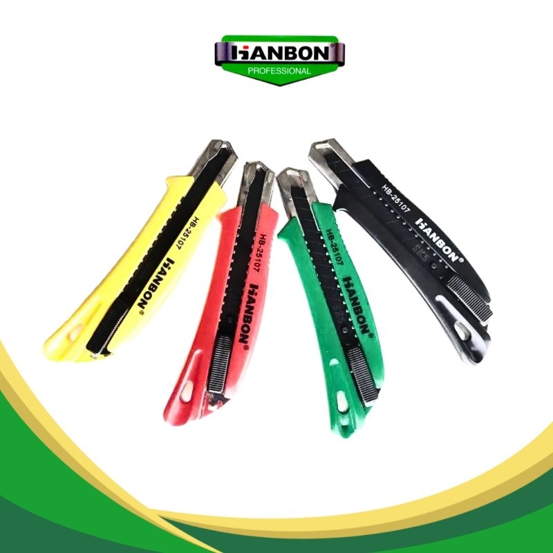 

HANBON PISAU CUTTER WARNA 18MM