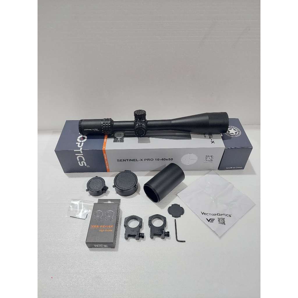 Teleskop vector sentinel-x pro 10-40x50 ir sudah zero stop terbaru