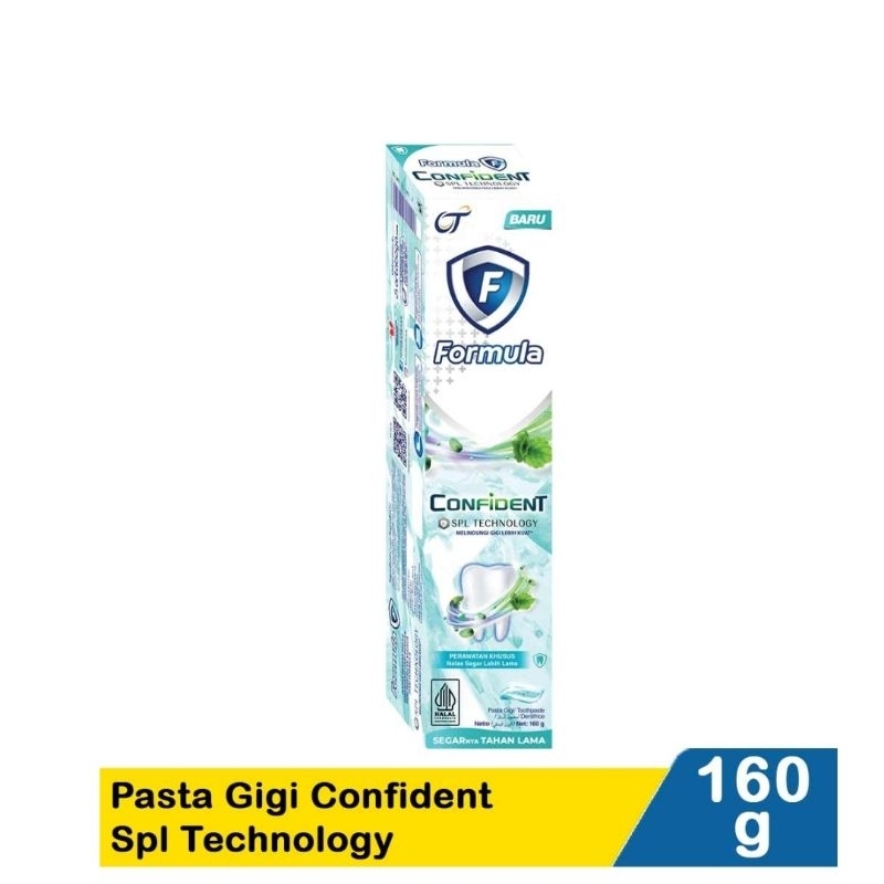 Formula Confident Pasta Gigi 160gr
