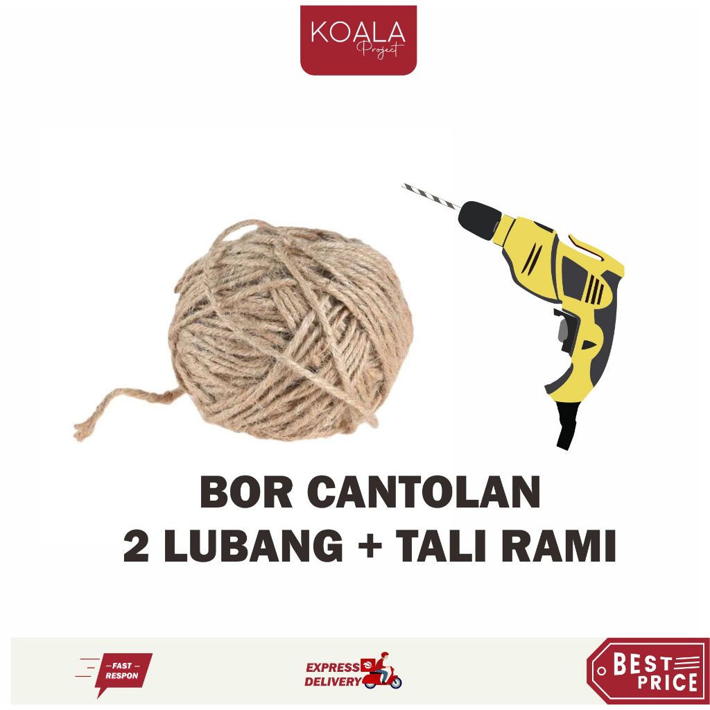 

PAPAN TULIS TAMBAH LUBANG + TALI RAMI - KOALA PROJECT