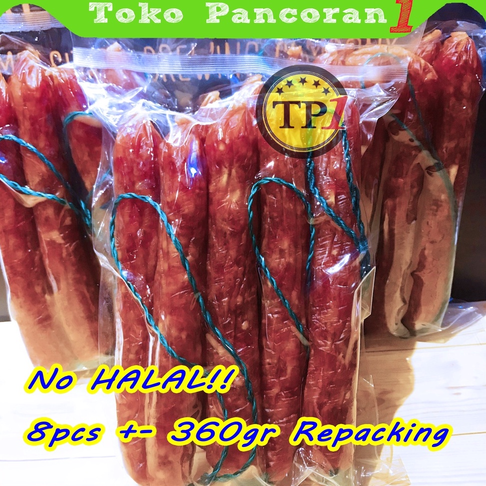 

COD TERMURAH Sosis Babi Lapchiong Lapciong Lap Chiong Lap Ciong 8pcs NON HALAL