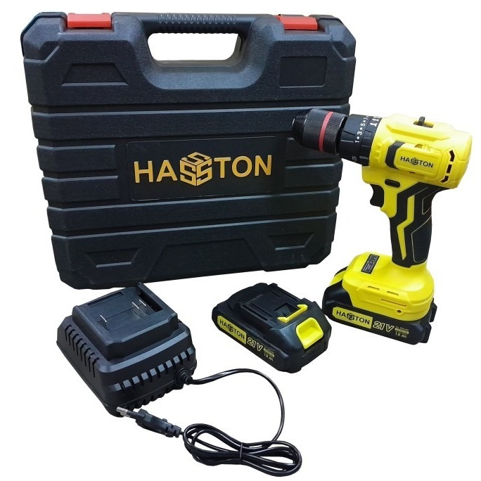 Cordless Bor Hasston 21V 3075-025 10mm
