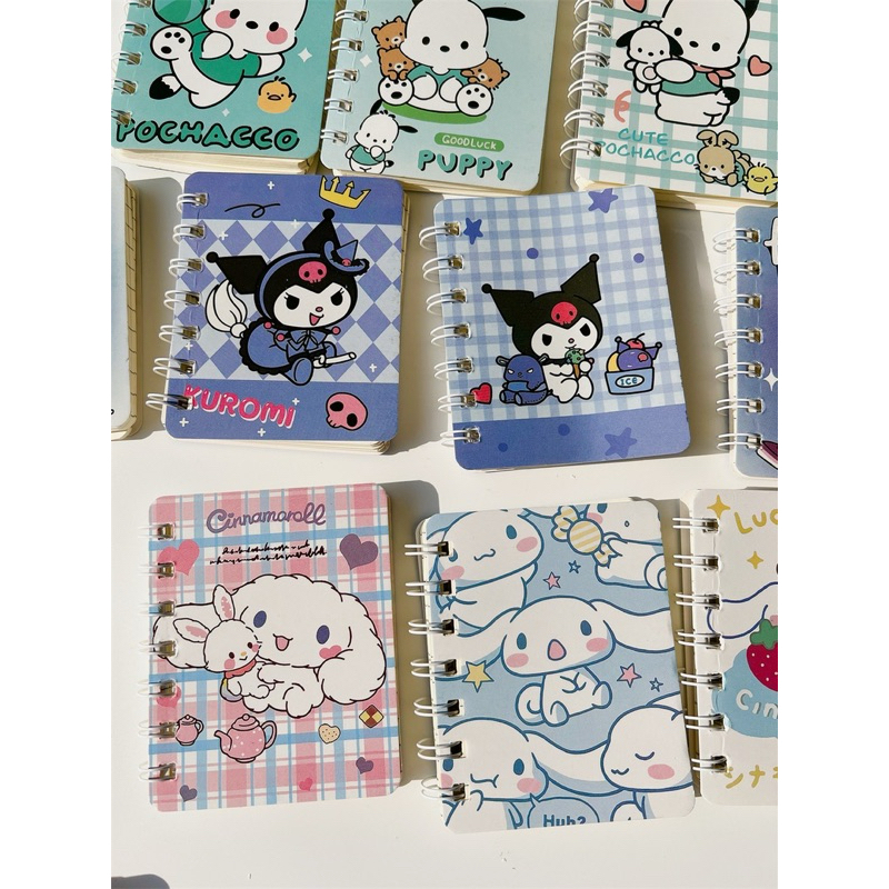 

Sanrio Notebook Mini A7 Buku Kecil Catatan Scrapbook Mini Buku Notes Kecil Alat Tulis Sekolah 80 Lembar