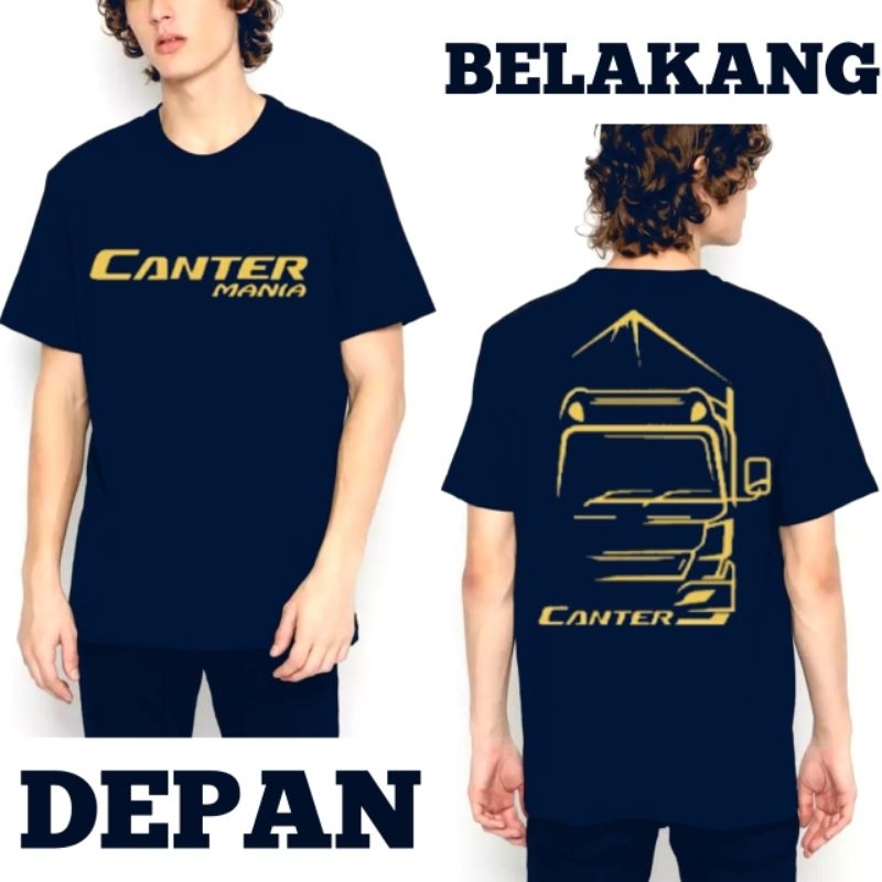 KAOS BAJU TRUK CANTER MANIA NEVY