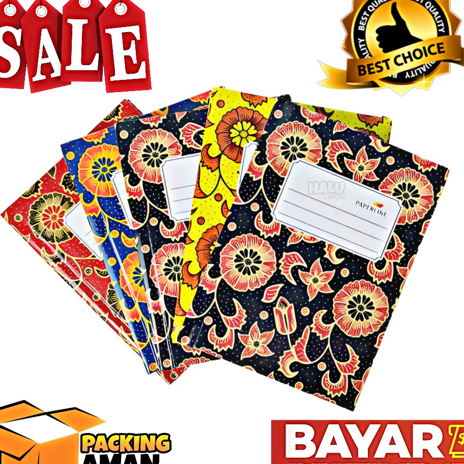

Harga Murah BISA COD PROMO 1 Pcs Buku Tulis Hardcover Oktavo Paperline A6 Isi 1 Lembar Buku Catatan Buku Akutansi Baru
