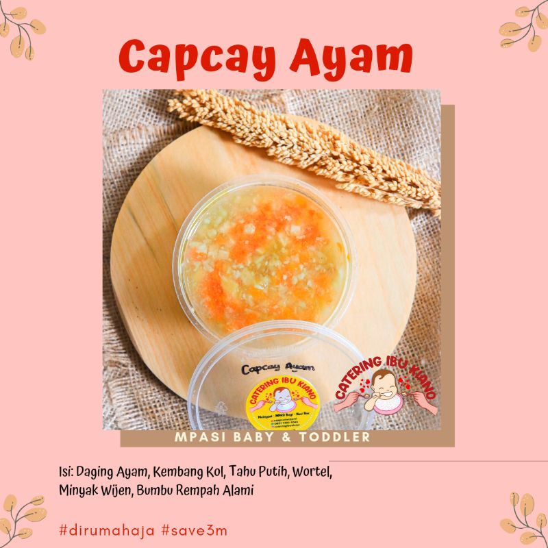 

Capcay Ayam MPASI Bayi Bekasi Frozen
