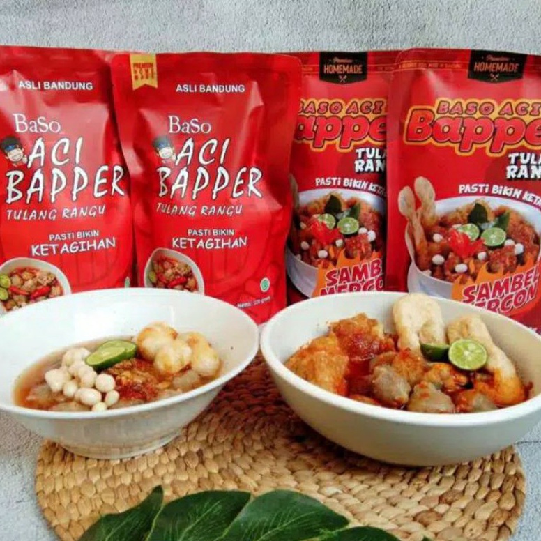 

MURAH LEBAY BACI Baso Aci Bapper Tulang Rangu Original Mercon