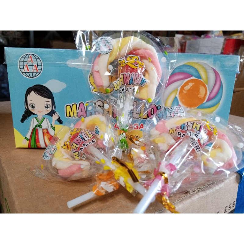 

MARSHMALLOW + PERMEN LOLIPOP ANEKA RASA BUAH HITS TERLARIS