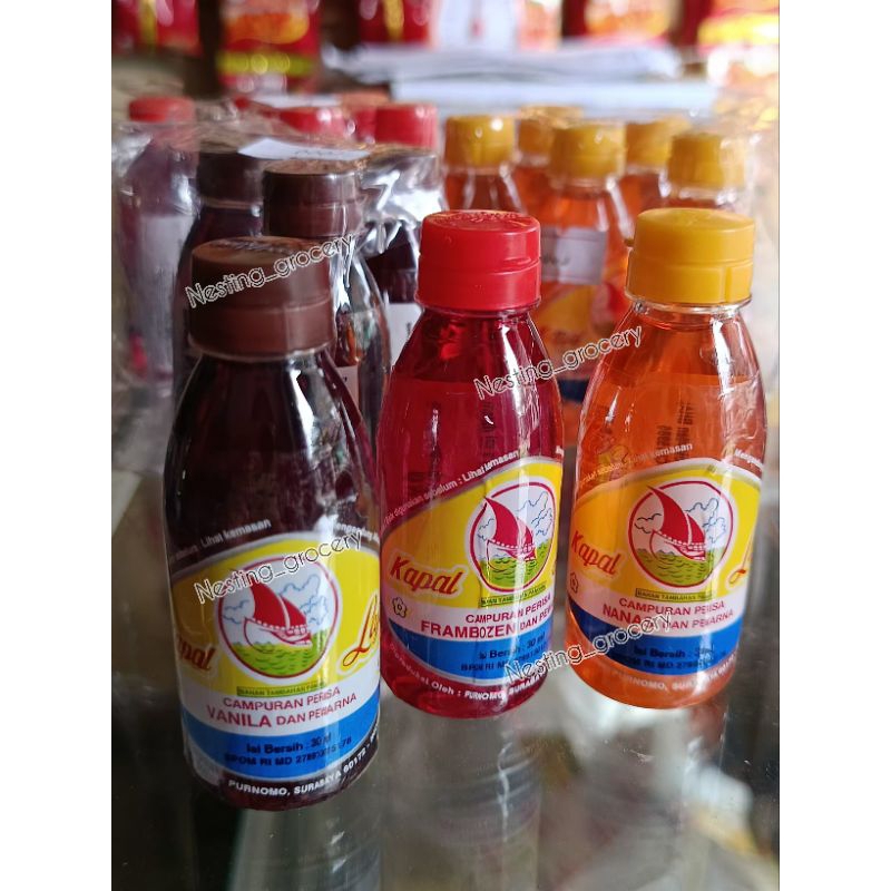 

Perisa Essence Cap Kapal Lajar 30 ml Frambozen Vanila Nanas