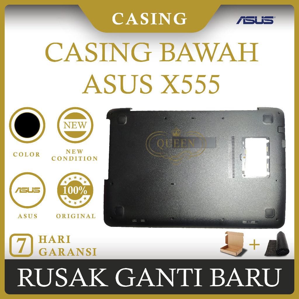 Casing bawah Laptop X555 X555BA X555BP X555DA X555DG Series Original