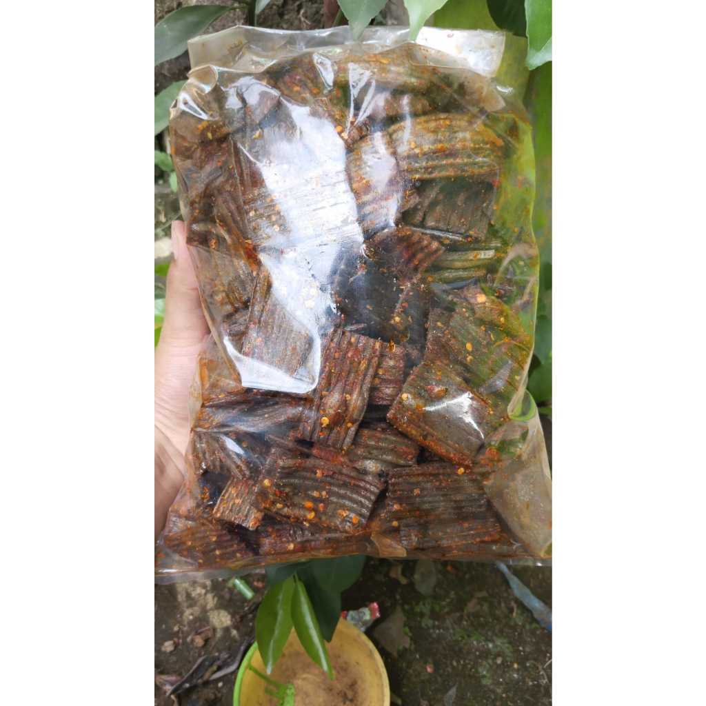 

kerupuk jengkol pedas daun jeruk isi 500gram