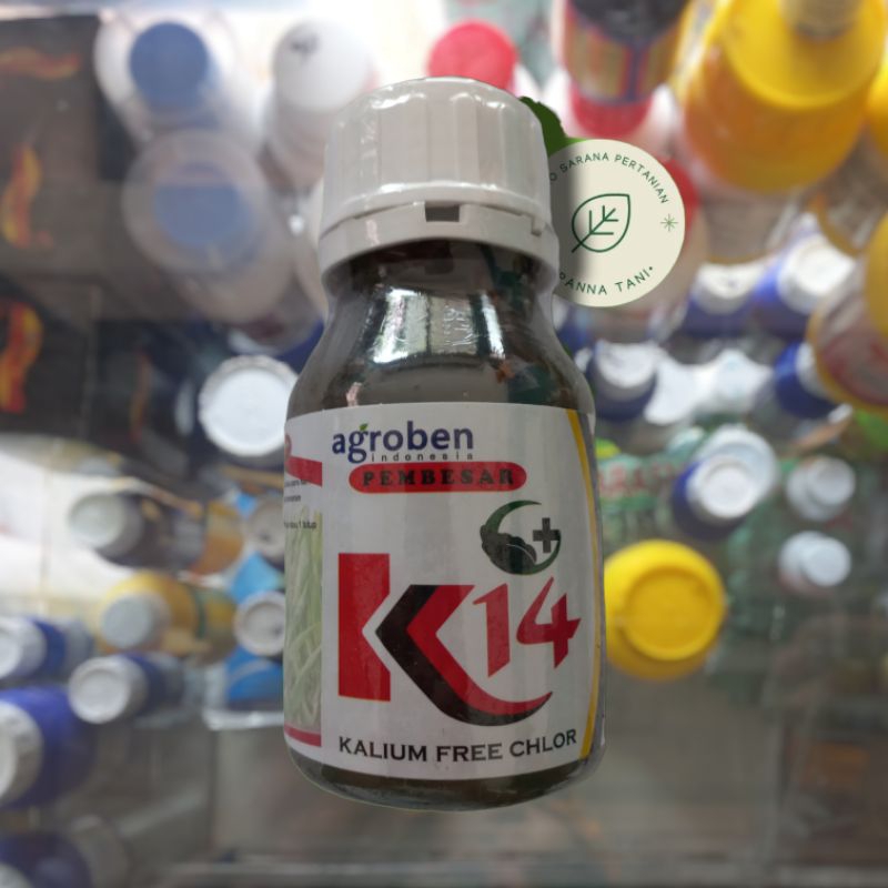 AGROBEN K14 KALIUM FREE KHLOR 250ML - PEMBESAR UMBI DAN BUAH