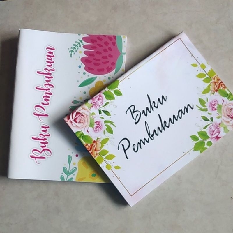 

Buku Pembukuan A5 ( seukuran buku tulis ) isi 96 halaman