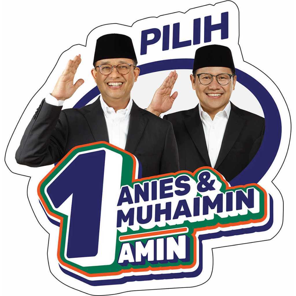 

STIKER VINYL CUTTING KISS PILPRES / PEMILU / AMIN / ANIES MUHAIMIN