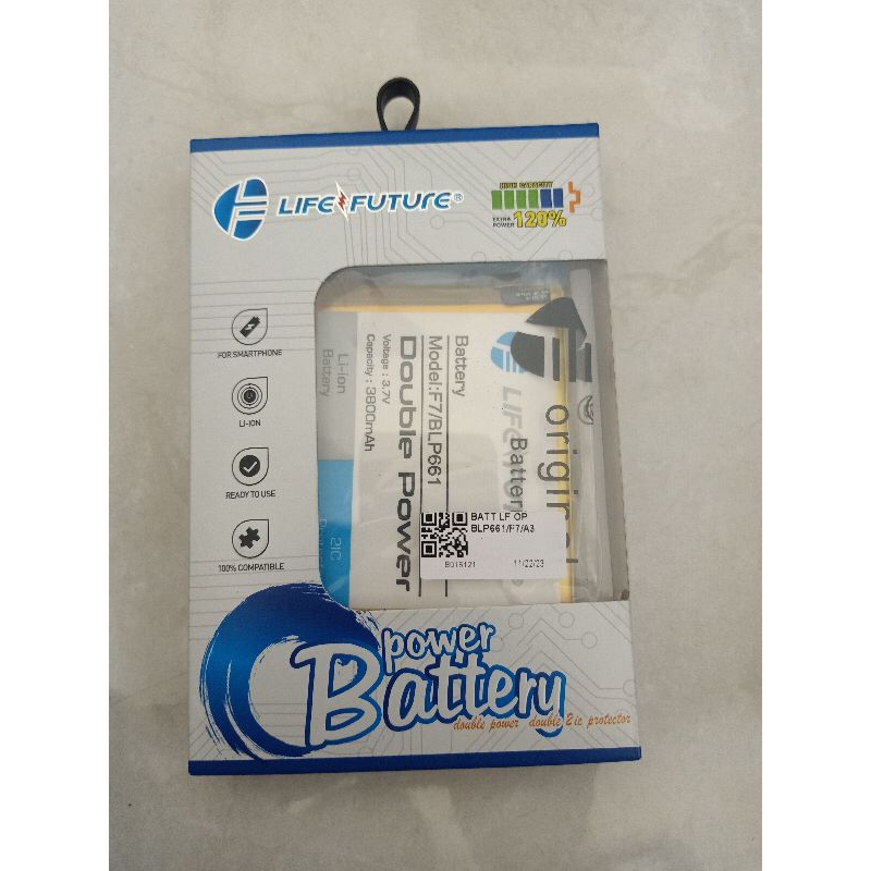BATERAI HP LIFE FUTURE OPPO F7 / A3  BLP661