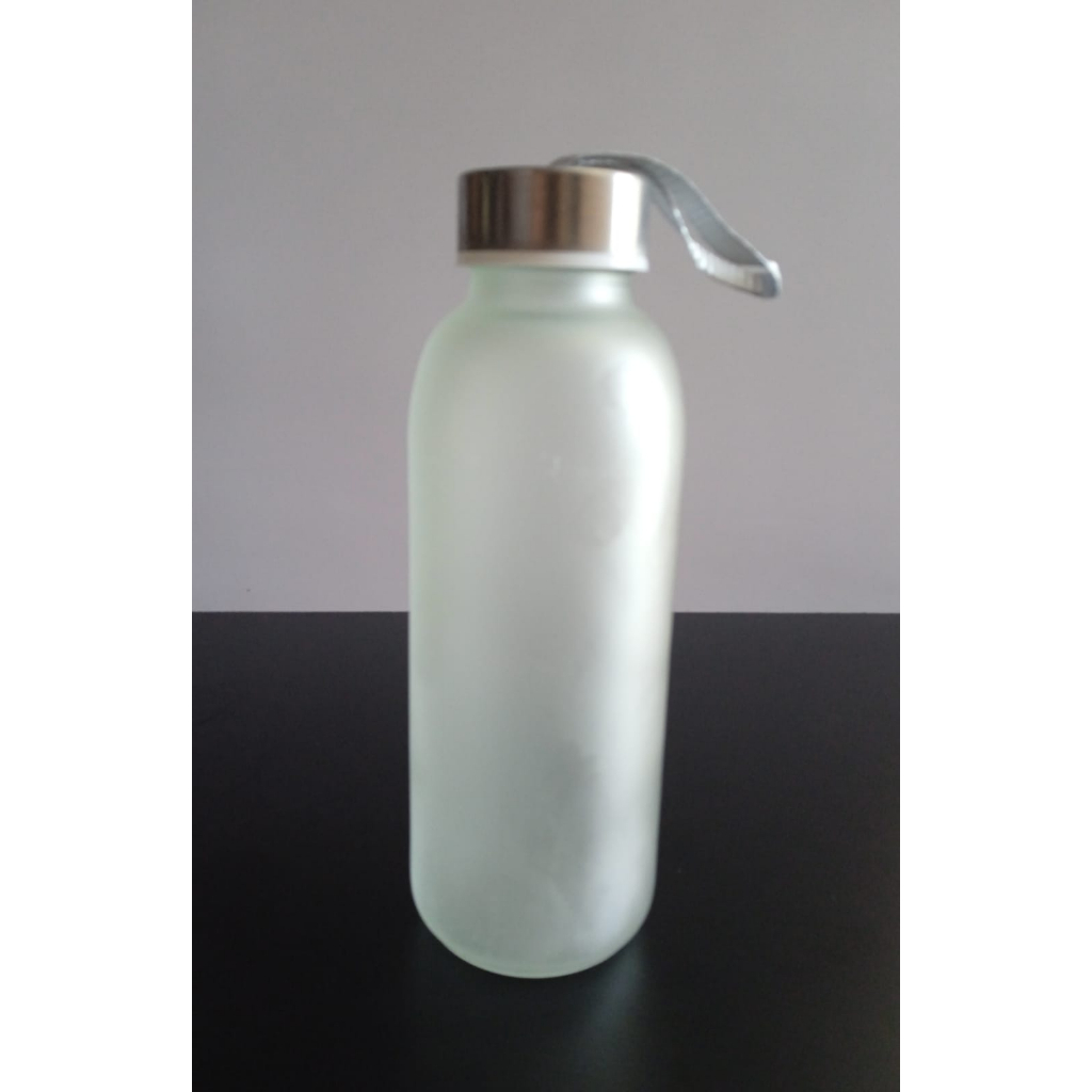 Botol Minum Kaca Polos 300ml Tumbler kaca Doff