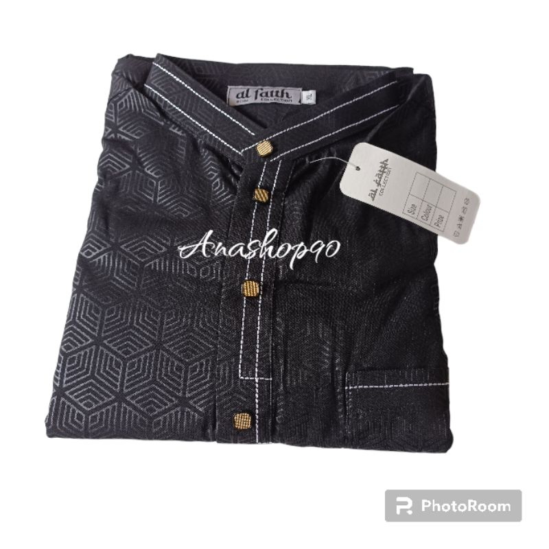 Gamis pria jubah sultan hitam