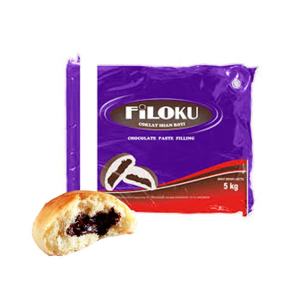 

Filoku choco filling dark chocolate selai coklat isian roti bakar bakpao comboloni 250 gr