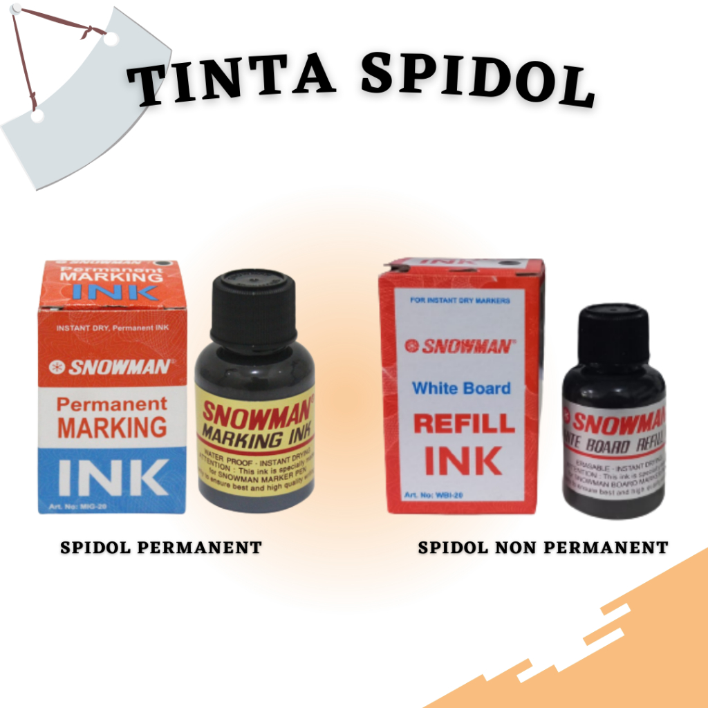 

Tinta spidol permanent whiteboard refill