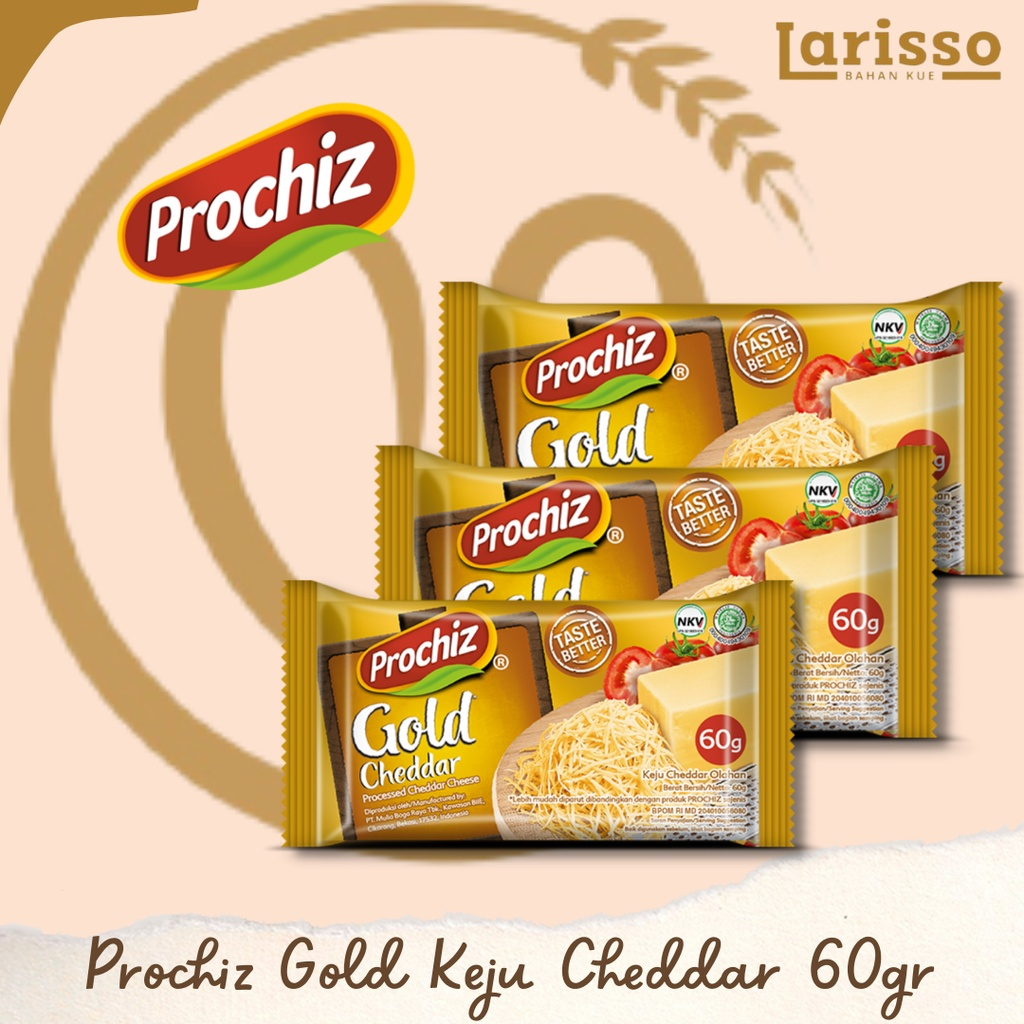 

KEJU PROCHIZ CHEDDAR GOLD 60GR CHEDDAR CHEESE KEJU PARUT CHEDDAR GOLD KEJU GOLD KEJU PROCIS GOLD KEJU MINI