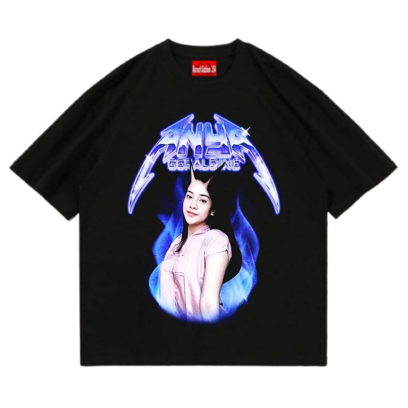 T-SHIRT | KAOS OVERSIZE | ANYA GREALDINE  | BILLIONSTARS | METAL SERIES | Kaos Anya Geraldine Cute C