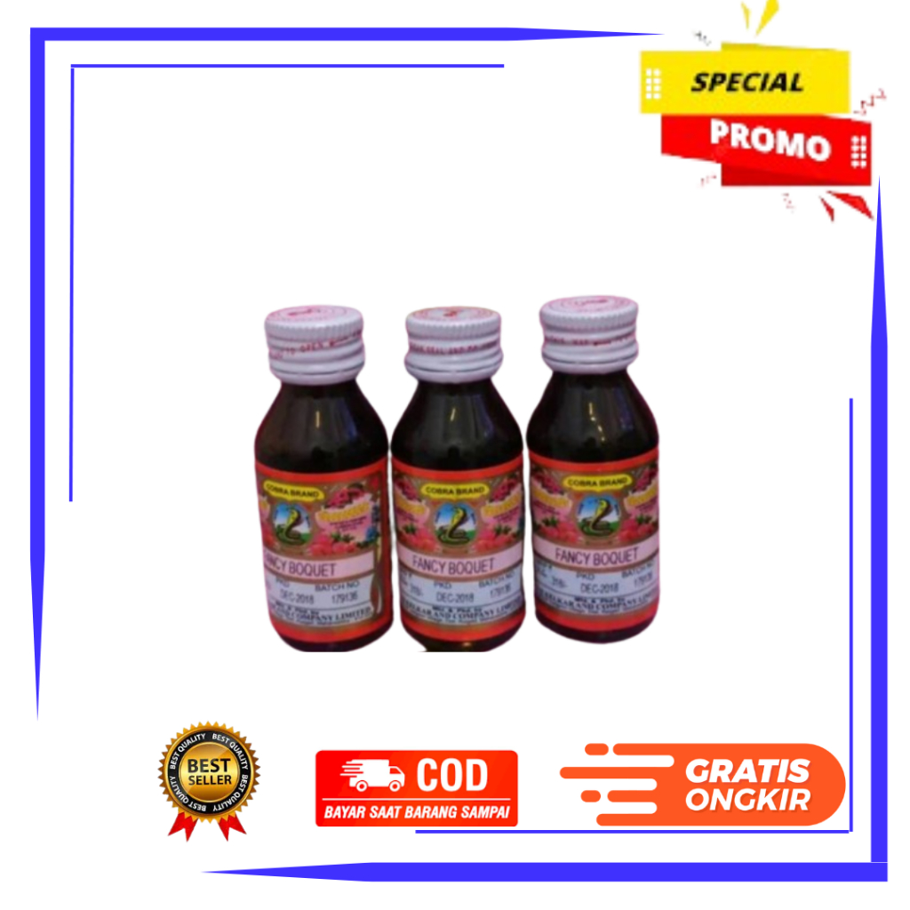 [DISKON]Parfum Cobra ular fancy boquet boquet minyak wangi segel 25gram | Parfum Fancy Bouqet Cobara