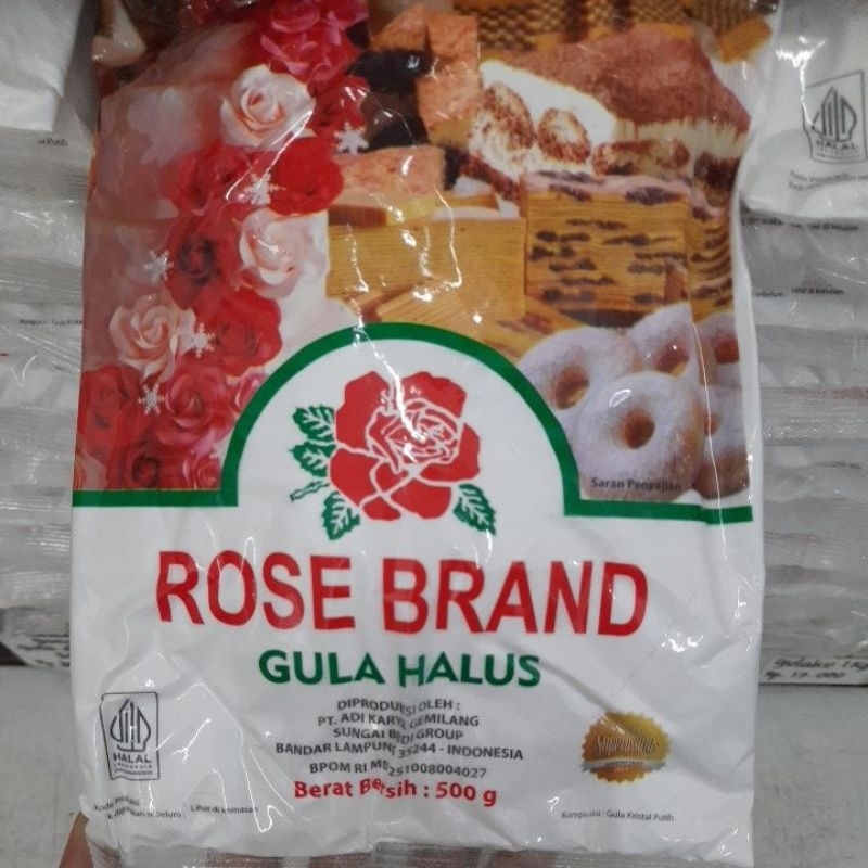 

ROSE BRAND GULA HALUS 500G