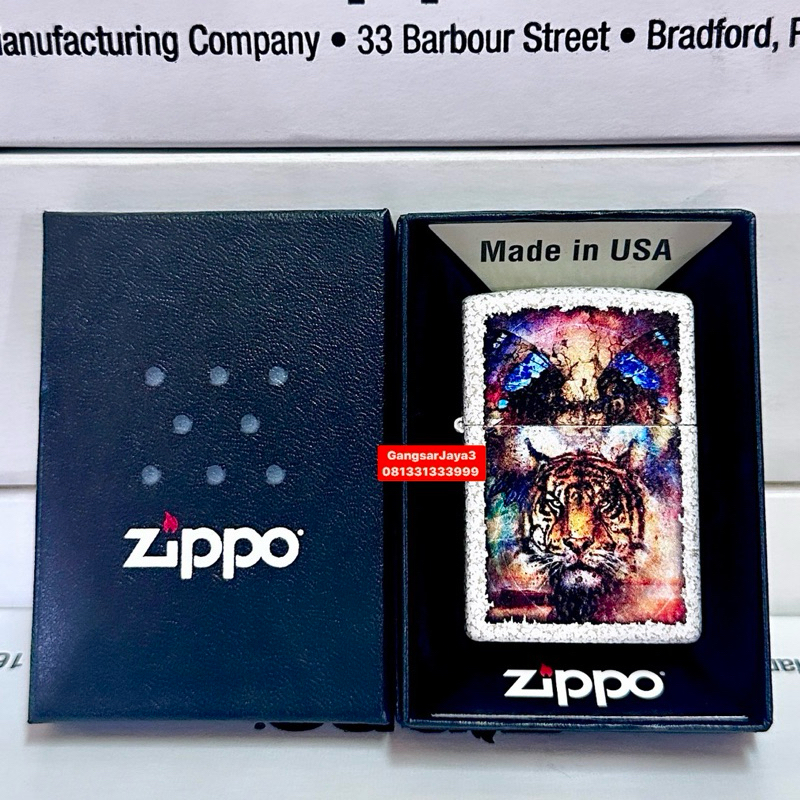 korek zippo original USA 49579 Tiger Design