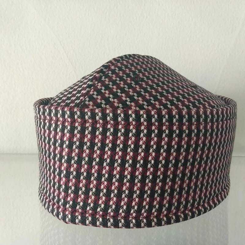 peci Chengho maroon / peci sholat / kopiah sholat/ Chengho/ peralatan sholat / aksesoris pria / peci