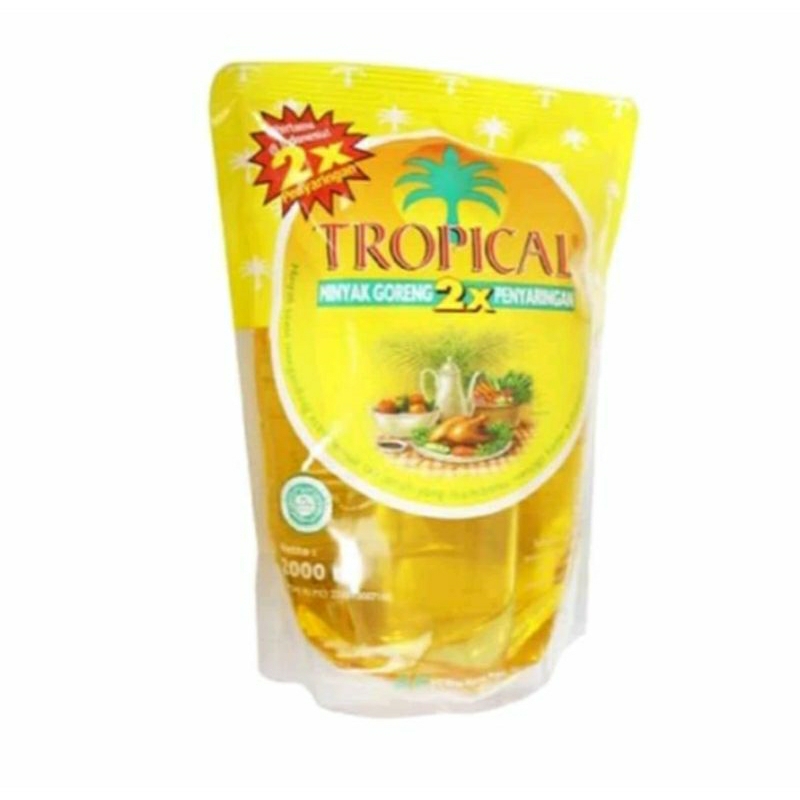 

Minyak Goreng Tropical 2 Liter Minyak murah gratis packing kardus