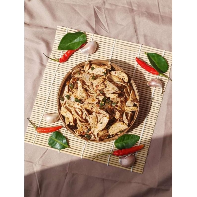 

Basreng pipih daun jeruk viral 250gram