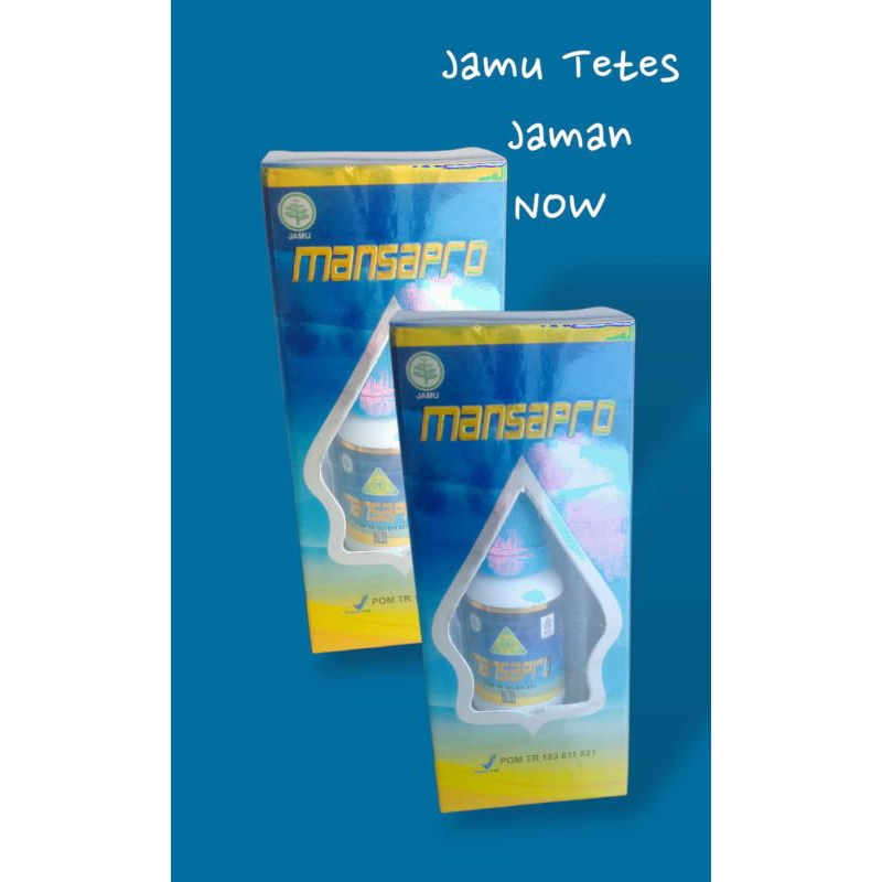JAMU TETES MANSAPRO AMPUH HERBAL DARI ALAM UNTUK BERBAGAI PENYAKIT