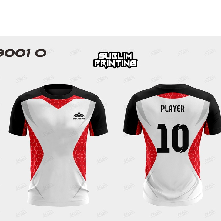 Jersey futsal/jersey sepak bola/baju olahraga kerah O-Neck