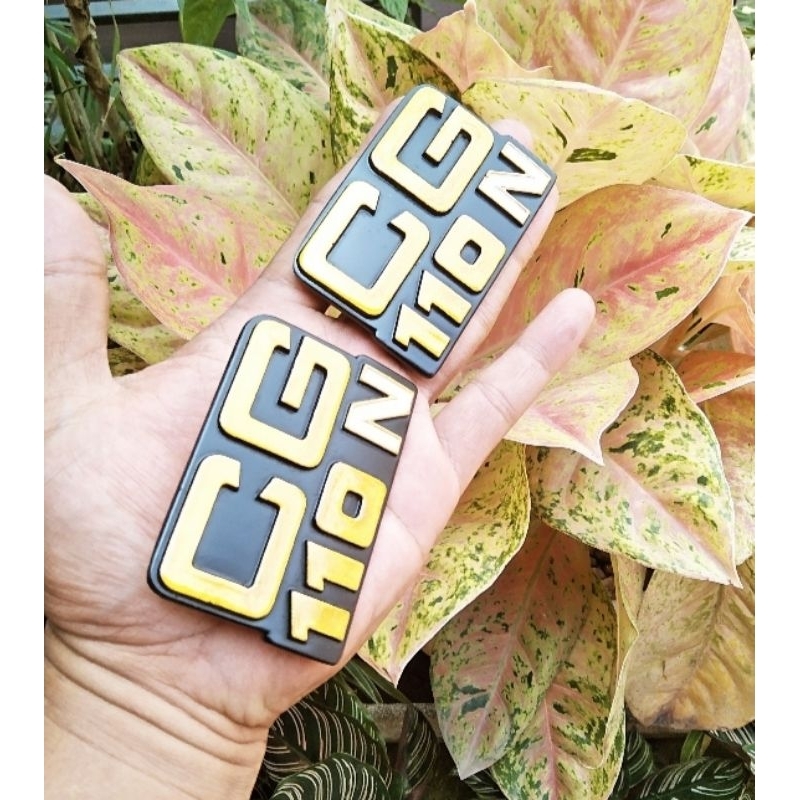 logo bok aki Honda cg110 n Honda cg110 125 emblem Honda cg110 n