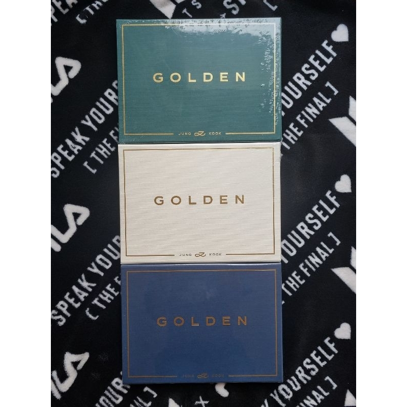 [SEALED] ALBUM JUNGKOOK GOLDEN RANDOM SHARING LD