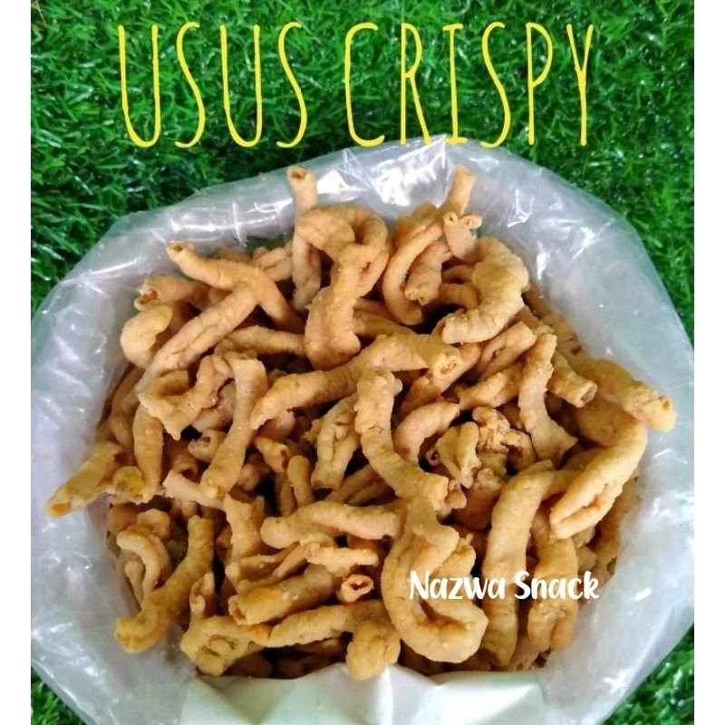 

Keripik Usus ayam gurih Renyah