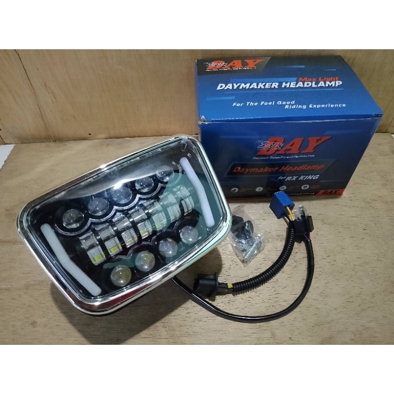 lampu depan daymaker RX KING oval