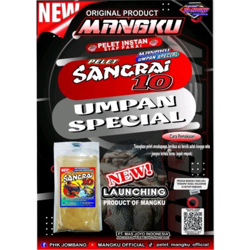 UMPAN PELET MANGKU MANGKU SANGRAI 10