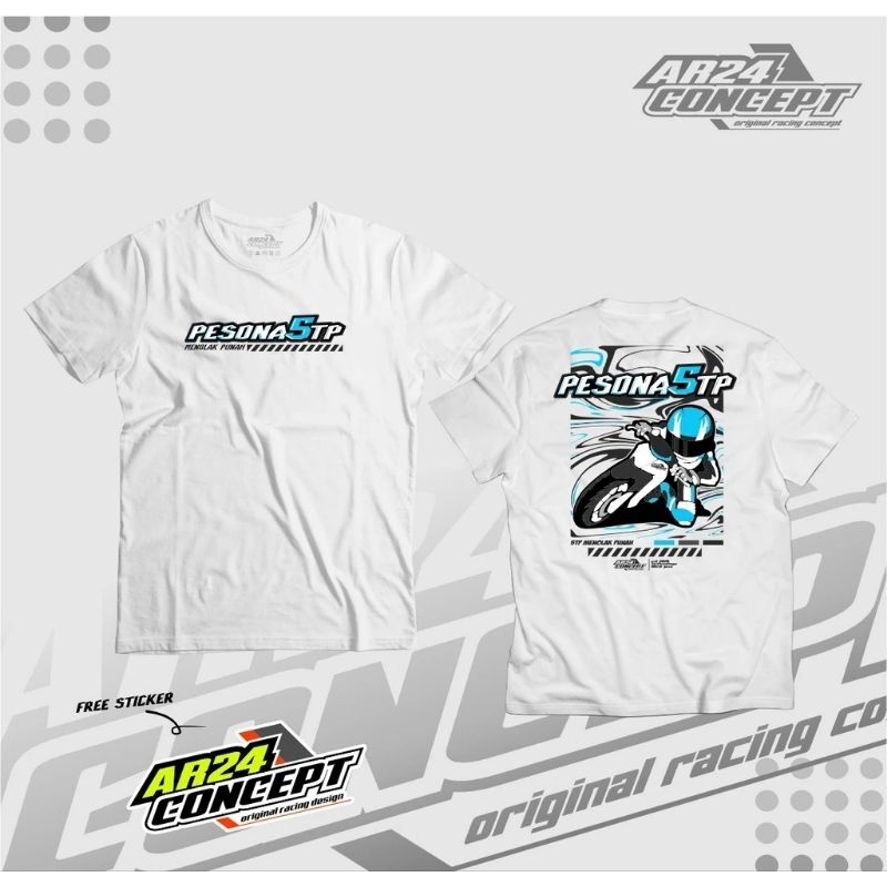 Kaos Pesona 5tp Menolak Punah Terbaru T-shirt Premium Free Sticker
