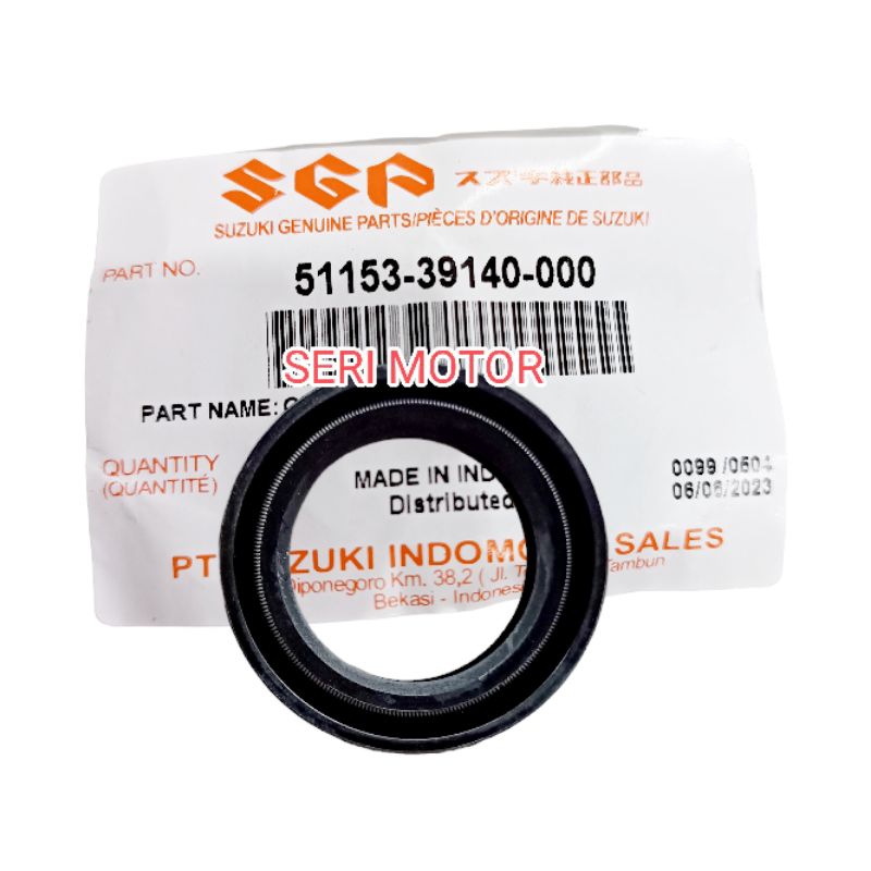 Seal shock depan Suzuki satria 2tk Original sgp 51153-39140-000