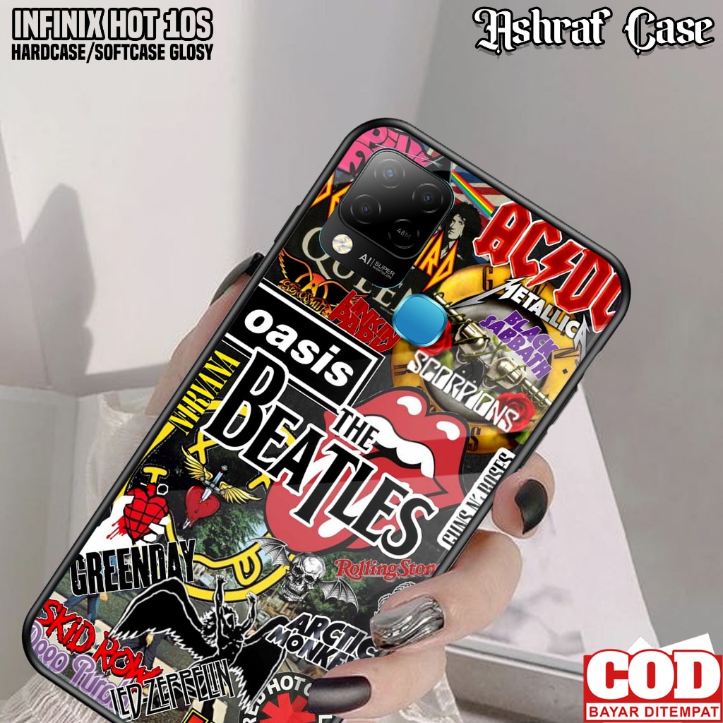 Case Hp Infinix Hot 10S - Casing Infinix Hot 10S ( BAND ) Silikon Hp Infinix Hot 10S - Kesing Hp Inf